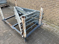 Stalen a-voet voor schrikhek (11x) - afbeelding 2 van  3