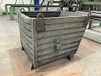 Stalen afvalbak - afbeelding 1 van  6