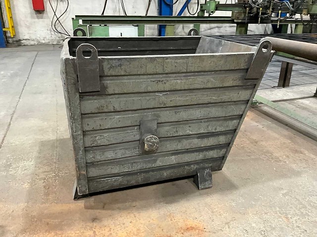 Stalen afvalbak - afbeelding 2 van  6