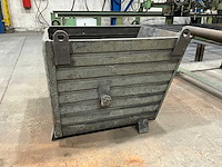 Stalen afvalbak - afbeelding 2 van  6