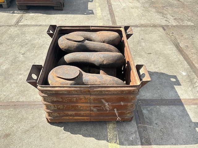 Stalen anker d-sluiting 260 kg (4x) - afbeelding 4 van  4
