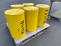Stalen boei/drijver (5x) - afbeelding 1 van  4