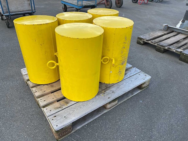 Stalen boei/drijver (5x) - afbeelding 2 van  4