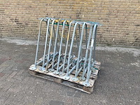 Stalen bouwhekvoet (10x) - afbeelding 1 van  2