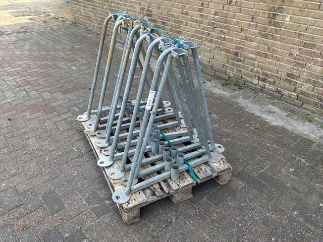 Stalen bouwhekvoet (10x) - afbeelding 2 van  3