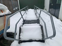 Stalen buiten (vlucht) trap - afbeelding 3 van  8