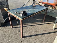 Stalen bureautafel - afbeelding 1 van  7