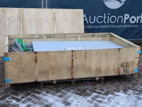 Stalen carport dp17/30f in de kist nieuw