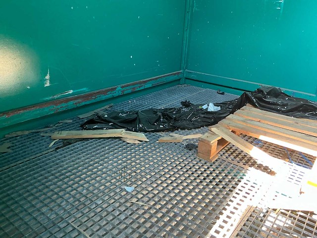 Stalen chemische opslagcontainer / milieucontainer met lekbak - afbeelding 4 van  17