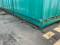 Stalen chemische opslagcontainer / milieucontainer met lekbak - afbeelding 10 van  17
