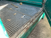 Stalen chemische opslagcontainer / milieucontainer met lekbak - afbeelding 14 van  17