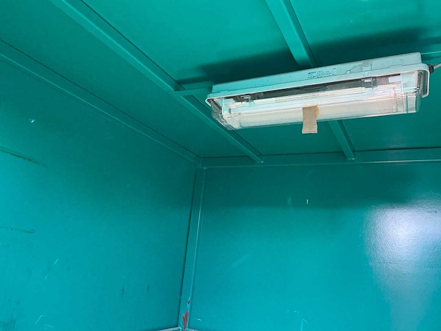 Stalen chemische opslagcontainer / milieucontainer met lekbak - afbeelding 1 van  1