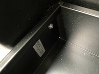 Stalen commode opklapbaar voor wandmontage zwart metaal - afbeelding 5 van  5