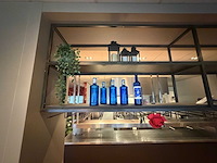 Stalen design glazenhouder frame - afbeelding 3 van  6