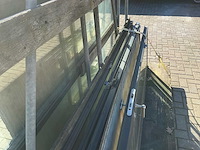Stalen deuren+kozijnen zwart een complete pui - afbeelding 2 van  14