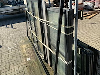 Stalen deuren+kozijnen zwart een complete pui - afbeelding 11 van  14