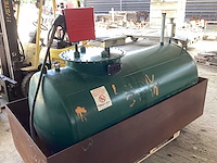 Stalen dieseltank met lekbak - afbeelding 2 van  6