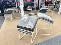 Stalen display met samples vloerbedekking (18x) - afbeelding 3 van  5