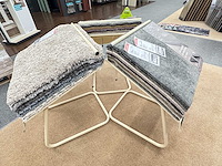 Stalen display met samples vloerbedekking (18x) - afbeelding 5 van  5