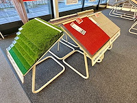 Stalen display met samples vloerbedekking (19x) - afbeelding 3 van  3
