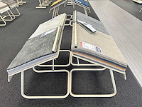 Stalen display met samples vloerbedekking (20x) - afbeelding 3 van  6