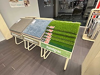 Stalen display met samples vloerbedekking (26x) - afbeelding 1 van  4