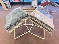 Stalen display met samples vloerbedekking (28x) - afbeelding 7 van  8