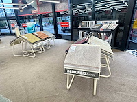 Stalen display met samples vloerbedekking (34x) - afbeelding 3 van  3