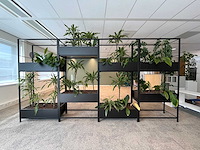 Stalen divider met planten 400cm - afbeelding 14 van  14