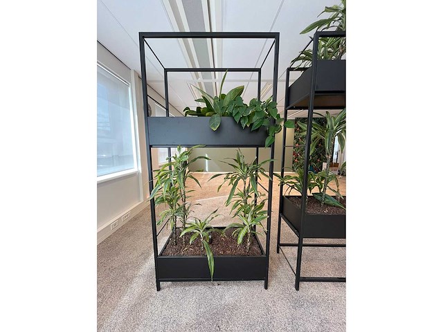 Stalen divider met planten 400cm - afbeelding 3 van  14