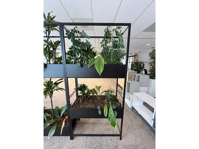 Stalen divider met planten 400cm - afbeelding 5 van  14
