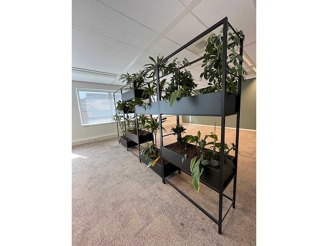 Stalen divider met planten 400cm - afbeelding 6 van  14
