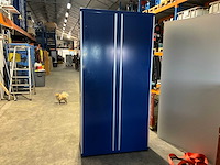 Stalen dubbele deur opslagkast - afbeelding 3 van  6