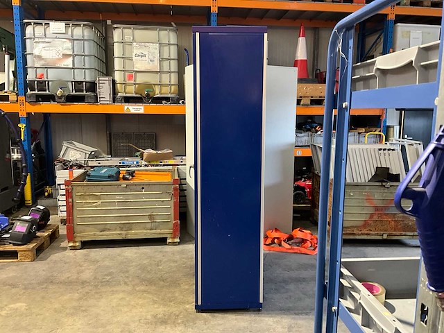 Stalen dubbele deur opslagkast - afbeelding 4 van  6