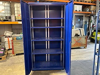 Stalen dubbele deur opslagkast - afbeelding 6 van  6