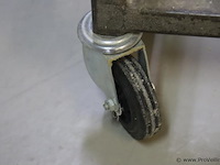 Stalen frame/onderstel, verrijdbaar - afbeelding 3 van  3