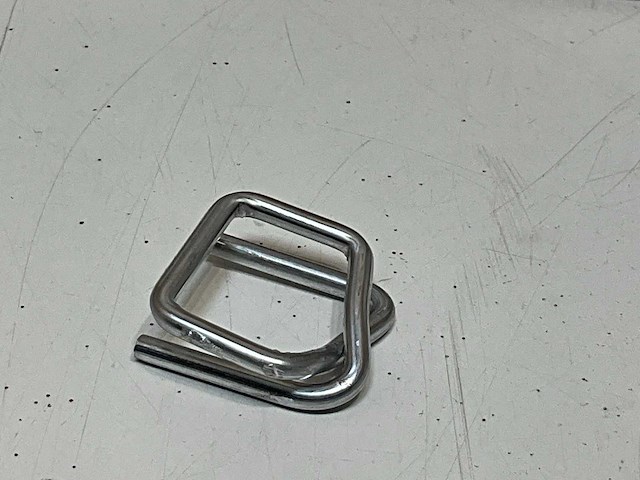 Stalen gespen 16mm (1000x) - afbeelding 1 van  4