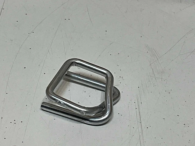 Stalen gespen 16mm (1000x) - afbeelding 1 van  4
