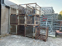 Stalen gitterbox met voorklep (10x) - afbeelding 2 van  5