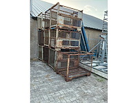 Stalen gitterbox met voorklep (10x) - afbeelding 3 van  5