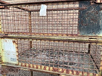 Stalen gitterbox met voorklep (4x) - afbeelding 3 van  5