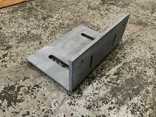 Stalen hoek 20x13x8,5cm (125x) - afbeelding 2 van  4