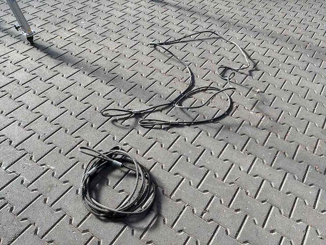 Stalen kabel (2x) - afbeelding 1 van  7