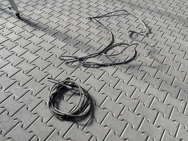 Stalen kabel (2x) - afbeelding 2 van  7
