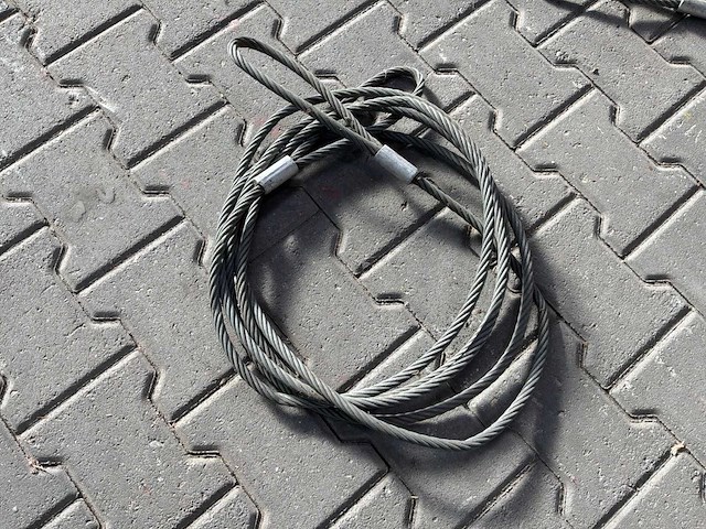 Stalen kabel (2x) - afbeelding 3 van  7