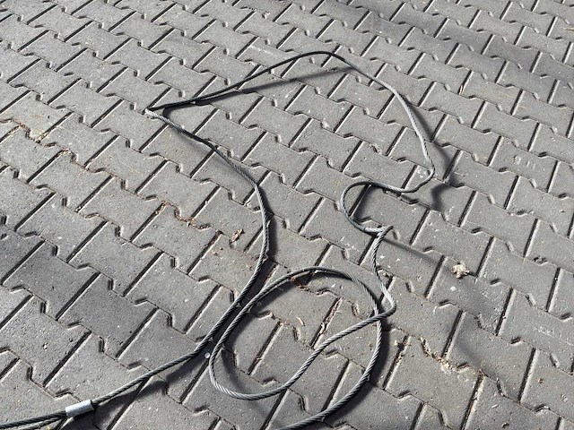 Stalen kabel (2x) - afbeelding 6 van  7