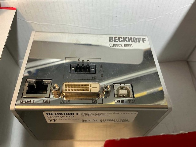 Stalen kast met beckhoff elektra onderdelen - afbeelding 6 van  47