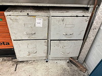 Stalen ladeblok met deurrubbers (2x) - afbeelding 2 van  4