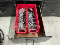 Stalen ladekast met inhoud (4x) - afbeelding 4 van  17