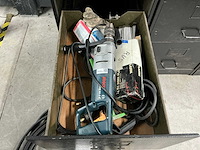 Stalen ladekast met inhoud (4x) - afbeelding 16 van  17